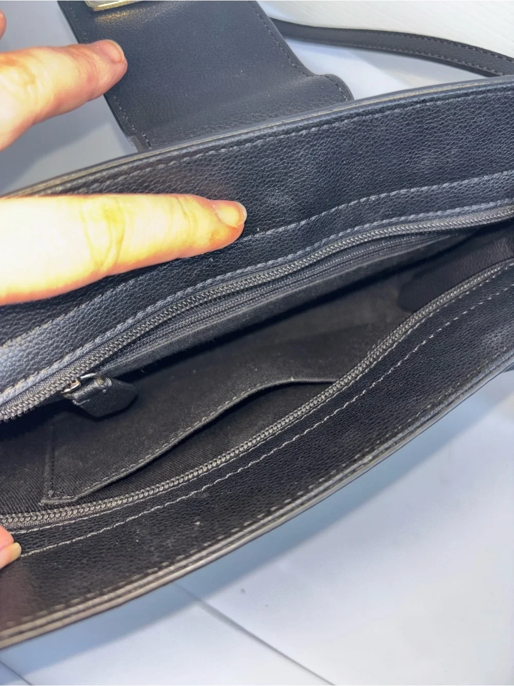 Jason Wu Black Leather Crossbody Bag